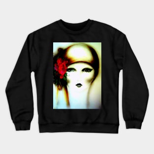 1973 by Jacqueline Mcculloch ,for House of Harlequin Crewneck Sweatshirt